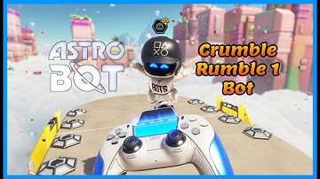 Astro Bot: Gorilla Nebula, Crumble Rumble 1 Bot
