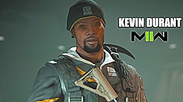 Warzone 2 - Kevin Durant Menu Animations and Voicelines