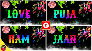 Name Video Kaise Banaye | Name Art Video Editing | Name Video Editing | Name Editing Video 2022