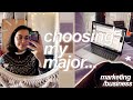 how i chose my major from a college sophomore // how to pick a major in 2020!