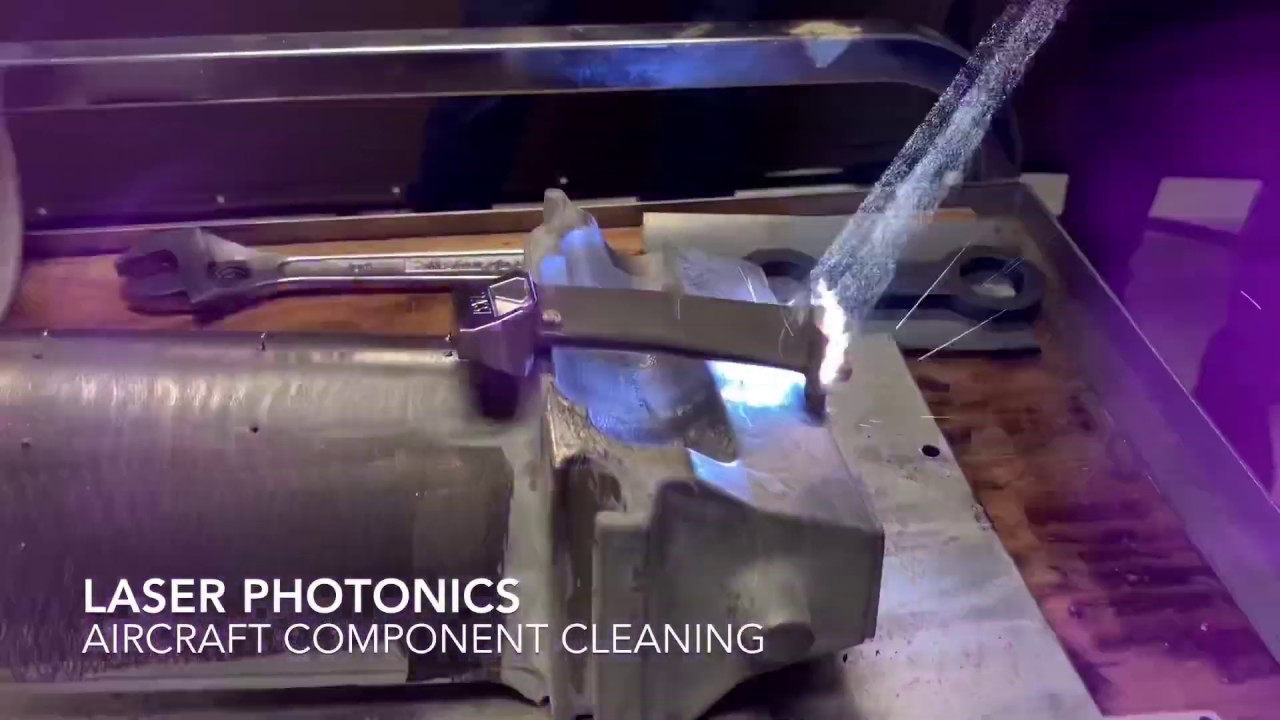 Turbine & Engine Component Laser Cleaning For Maintenance and Repair