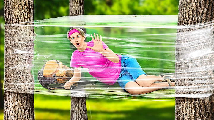 Sfida di sopravvivenza nella foresta in 24 ore! Gadget e trucchi da campeggio di La La Life