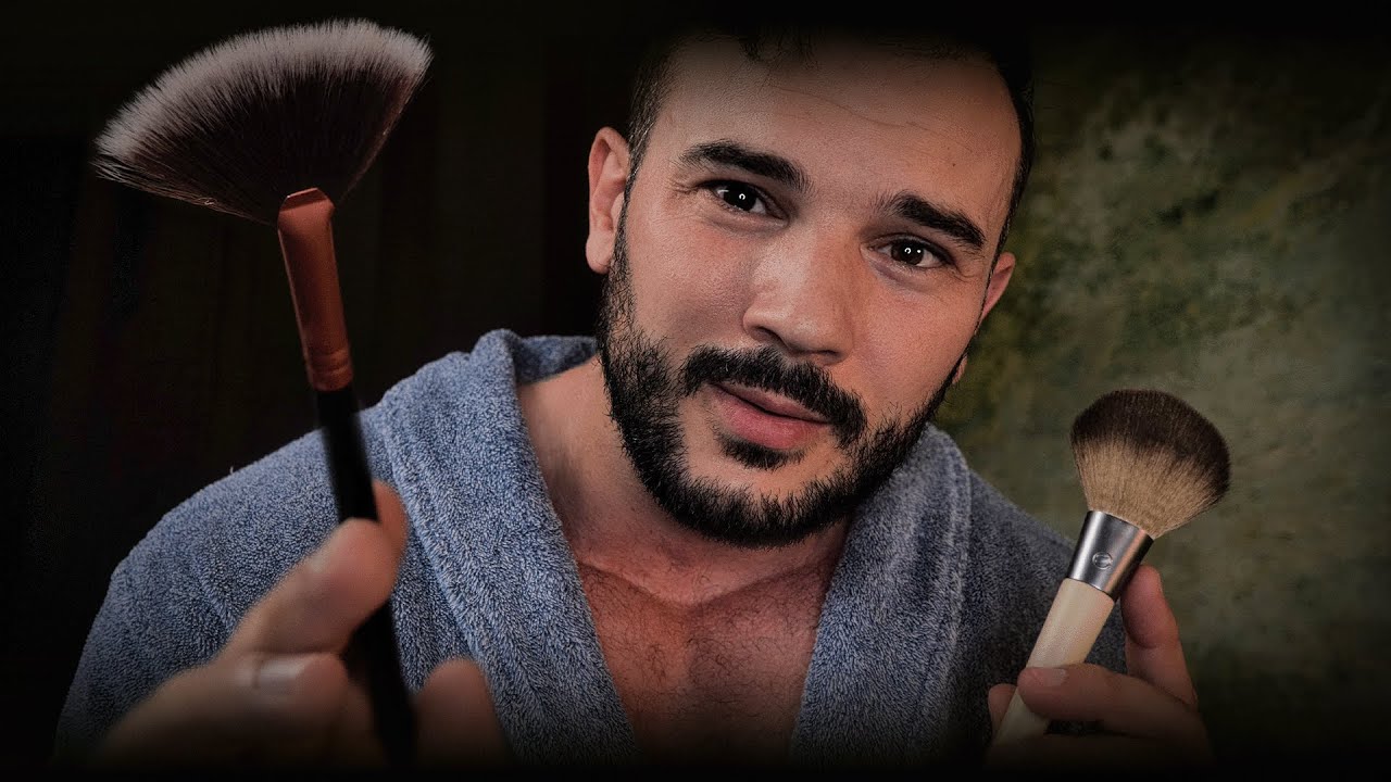 ASMR | Ready to Fall Asleep? (Brushing the Day Away) Safe Male Personal Attention