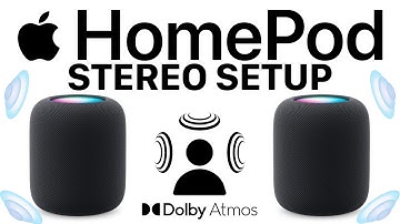 How To Setup Stereo HomePod Pair on Apple TV - For Spatial Audio & Dolby Atmos - Home Theatre Sound