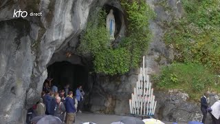 Chapelet du 15 mai 2024 à Lourdes