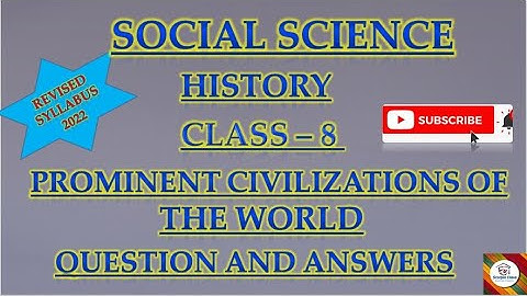 #Kseeb #class8History#Prominent civilizations of the world#Revisedsyllabus2022 #Social#Scorpio class
