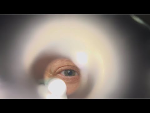ASMR AMAZINGLY TINGLY Up Close Eye Exam for Tingle Immunity | EYE SCANNING SYSTEM | Lights & Visuals