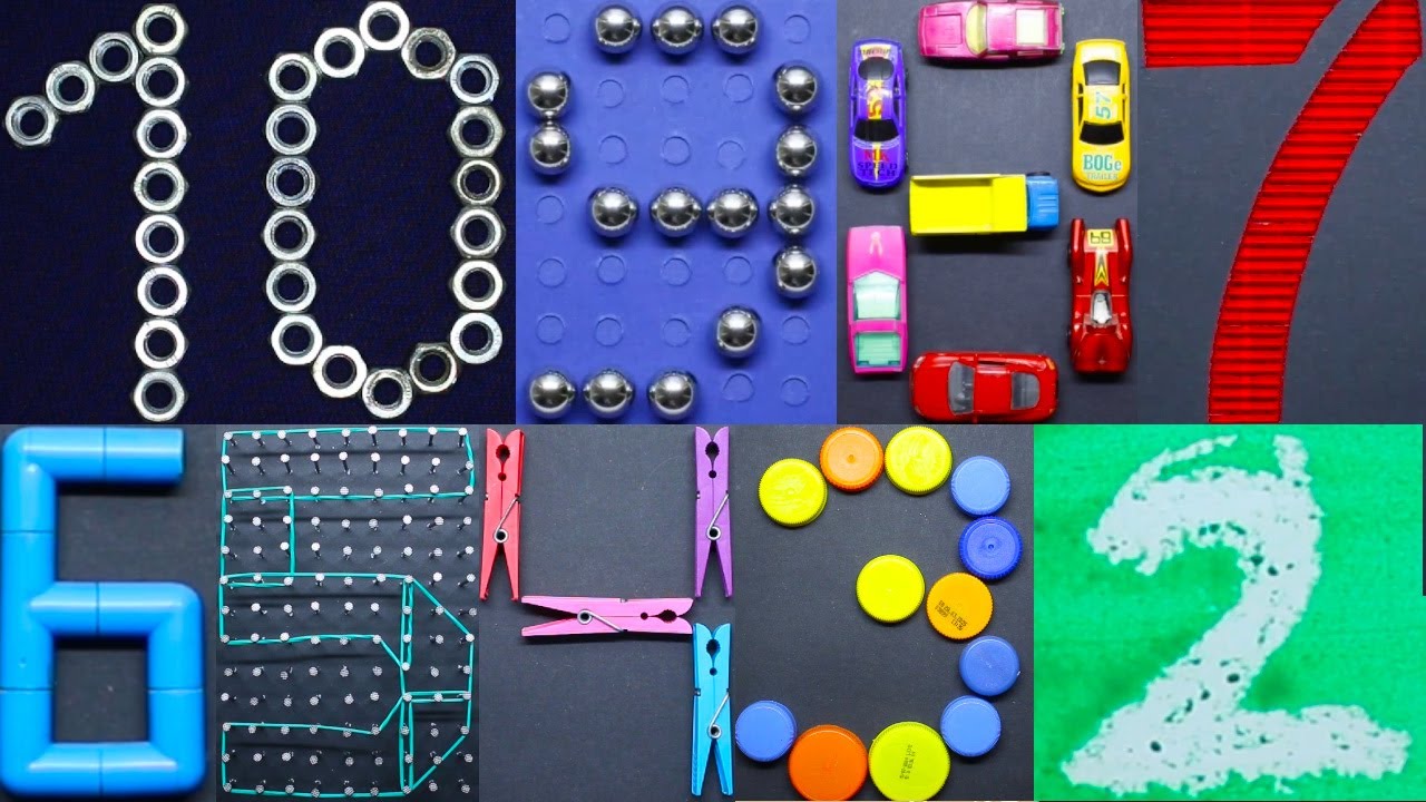 15 Most Creative EPIC Relaxing Countdown Numbers from 10 to 0 | Episode 3