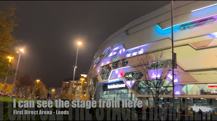 First Direct Arena   Leeds - Venue Guide