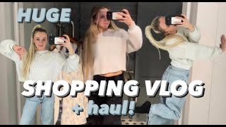 HUGE SHOPPING VLOG! *thrifting, hauls