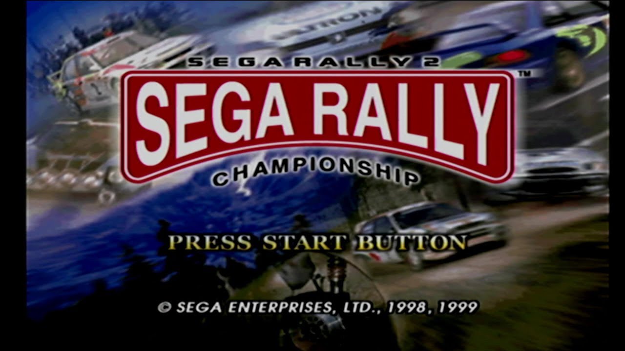 ドリームキャスト セガラリー2 オープニング～タイトル - YouTube
