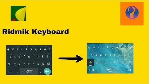 How to change/set ridmik keyboard background easily (no root)
