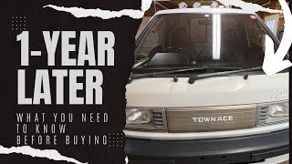 What you need to know before buying a Toyota Townace Truck in the US! What I've learned in a year