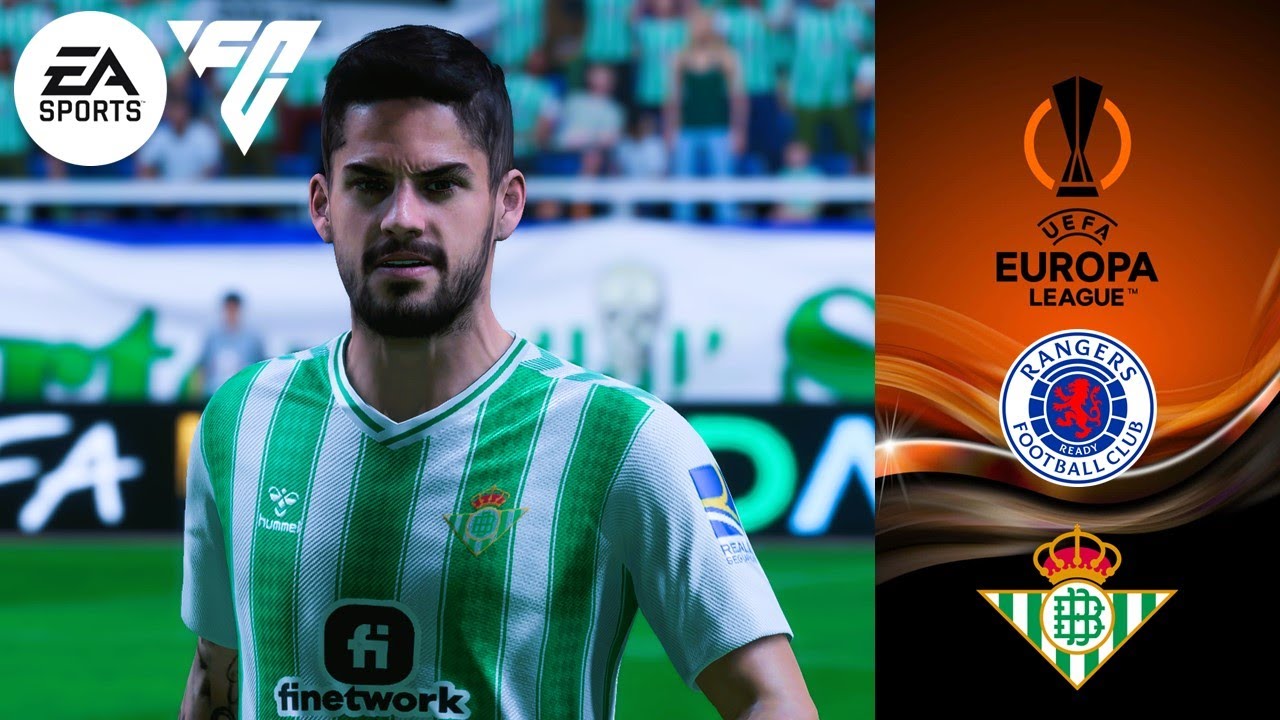 EA Sports FC 24 - Rangers Vs. Real Betis - UEFA Europa League 23/24 ...