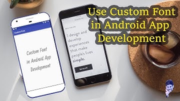 Custom font in android studio - Bangla Tutorial