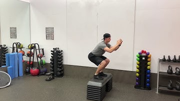 Box Jump with Stabilization