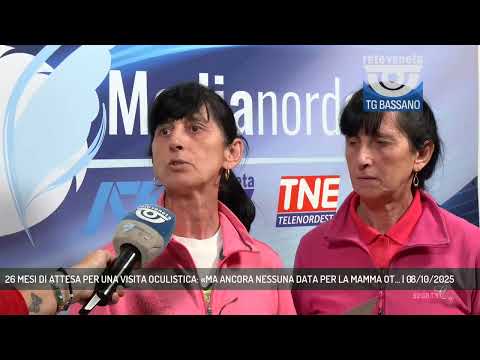 26 MESI DI ATTESA PER UNA VISITA OCULISTICA: «MA ANCORA NESSUNA DATA PER LA MAMMA OT... | 08/10/2025