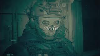 waste [slowed   reverb] - Tiktok edit remix