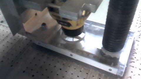 CNC router cutting G10