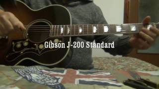 Simon e Patrick vs Gibson J 200 (Maple vs Maple)