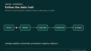 AI Data Governance & Lineage -Learn AI -Video 64
