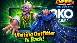 Visiting Outfitter is Back with Exciting New Costumes Available! Empires & Puzzles