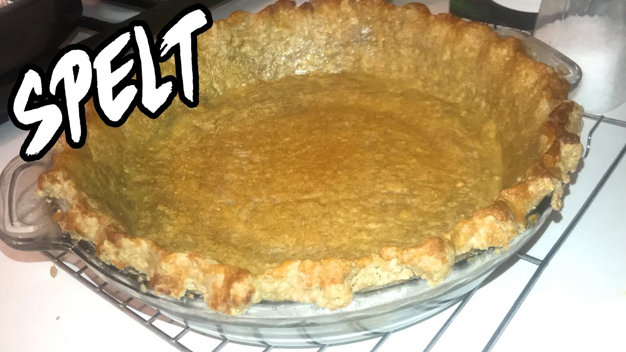 Веганское тесто для пирога — из полбы без пшеницы — от Alkaline Chef #49