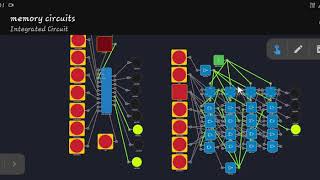 Smart logic simulator: memory circuits screenshot 2