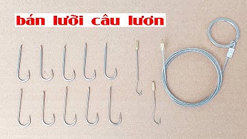 2 mẫu lưỡi câu lươn đồng hiệu quả giao hàng toàn quốc