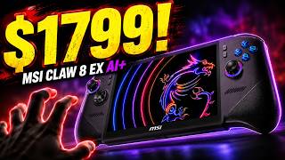 The MSI Claw 8 EX AI+ Price Is INSANE!