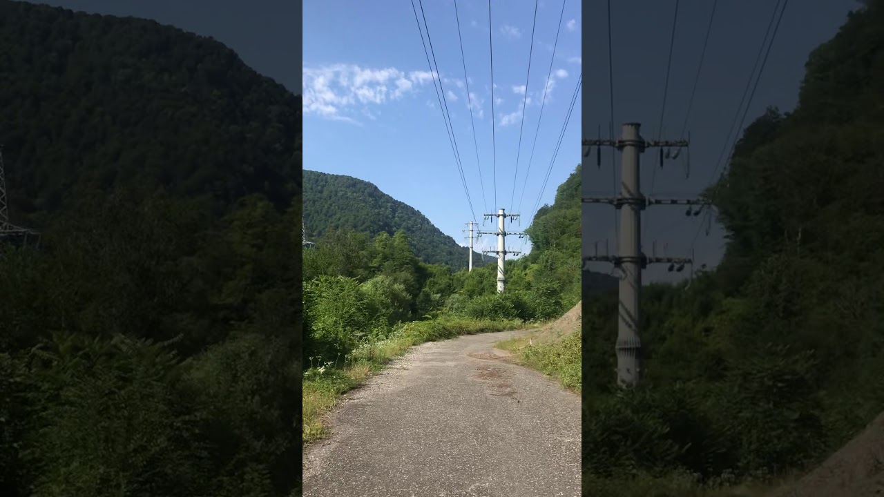 Вело Сочи П1Д (~60km): Красная Поляна - Старая Дорога - Галицыно - р ...