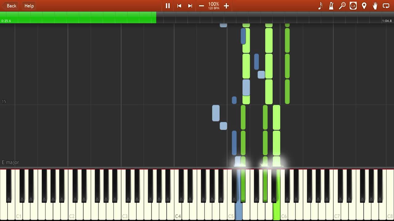 Akuyuu - School Days [Piano Tutorial] (Synthesia)