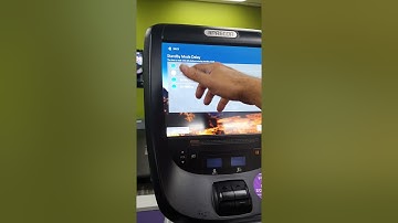 Precor P82 console Maintenance mode settings.