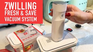 Zwilling Fresh & Save Vacuum System Review | Life in CANADA Vlog