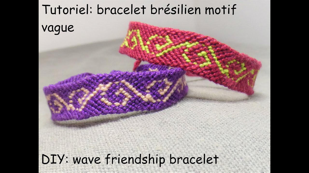 Bracelet brésilien : spécificités, tressage et tutoriel