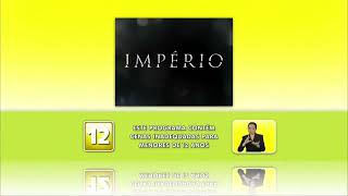 Vinheta Clificação Indicativa Imperio 2014 - 2015