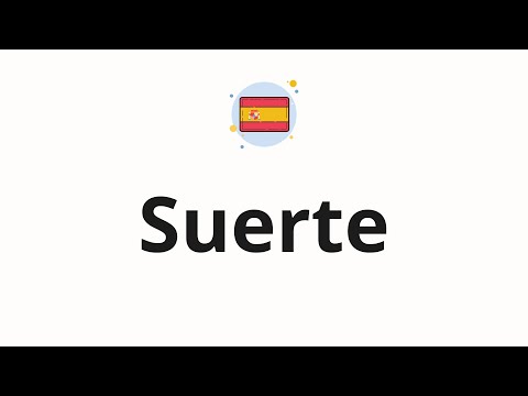 Suerte española