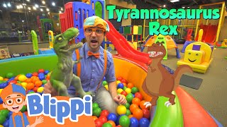 Blippi Visits An Indoor Playground Learning Videos For Kids Education Show For Toddlers