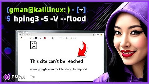 HPING3 Scan | DoS | Uptime | Ethical Hacking. 