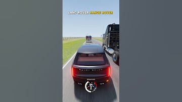 Which Car Overtake The Truck Safely? #beamngdrive #beamng #car #gaming #video