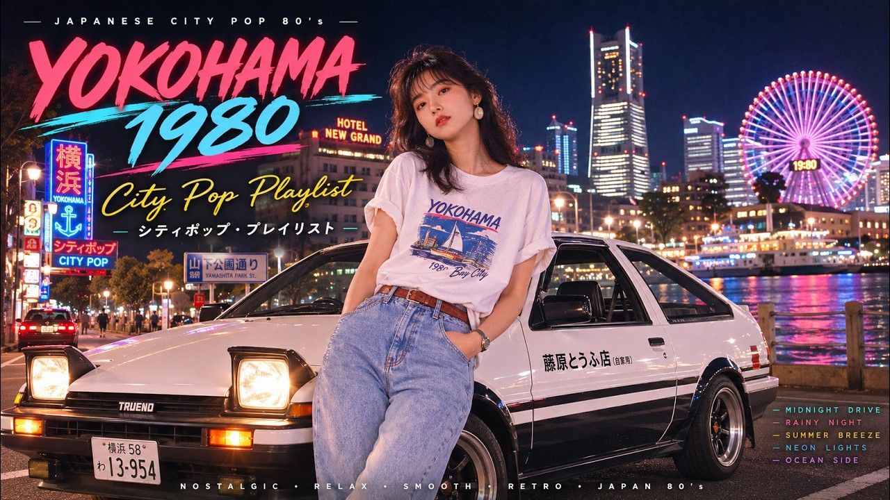 YOKOHAMA 1980 - 日本のシティポップ 70'S JAPANESE CITY POP