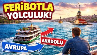 İstanbul Kart ile Kıtalar Arası Geçiş | Feribot Deneyimi.  EYÜP SULTAN / ÜSKÜDAR #keşfet #istanbul 
