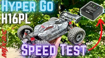 Hyper Go H16PL Speed Test SKYRC GPS - 2S Lipo
