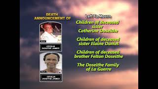 Cecilia Doseite James ~ Long Obituary