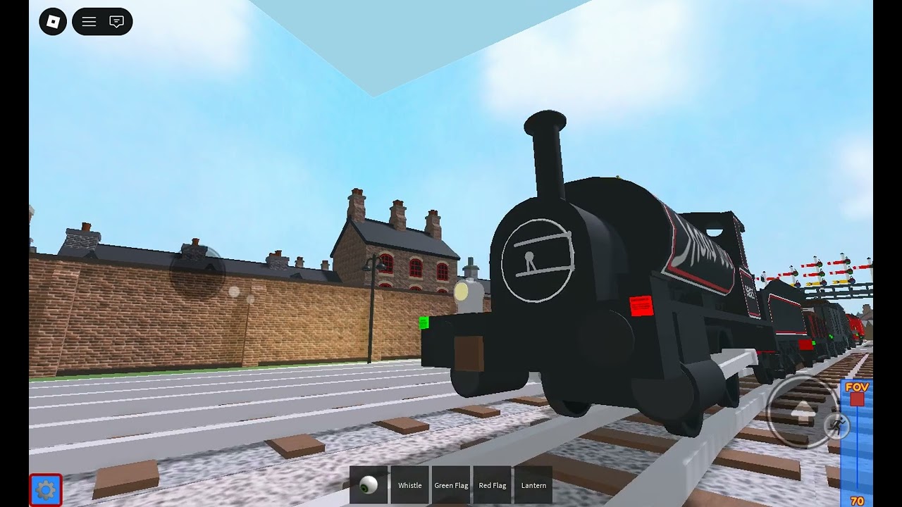 Train crash 3 in blue train with friends