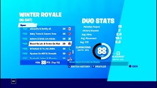 how me and my duo won 900$