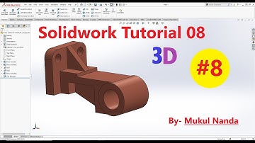 SolidWorks tutorial 8 |SolidWorks Tutorial in Hindi || Learn SolidWorks Beginner to Advance Designer