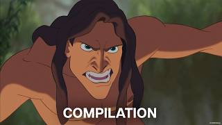 Epic Fights Across Disney Films