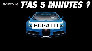 L&#39;incroyable histoire de la marque française Bugatti  - T&#39;as 5 minutes - Mission GDB