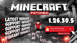 Download Minecraft Latest Update 1.26.30.5 - Hotfix Release &amp; More Colorful‼️